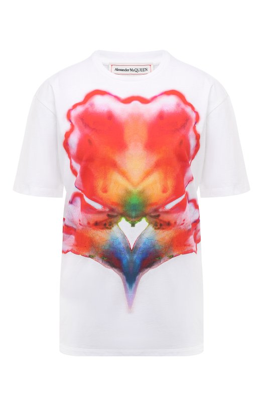 фото Хлопковая футболка alexander mcqueen