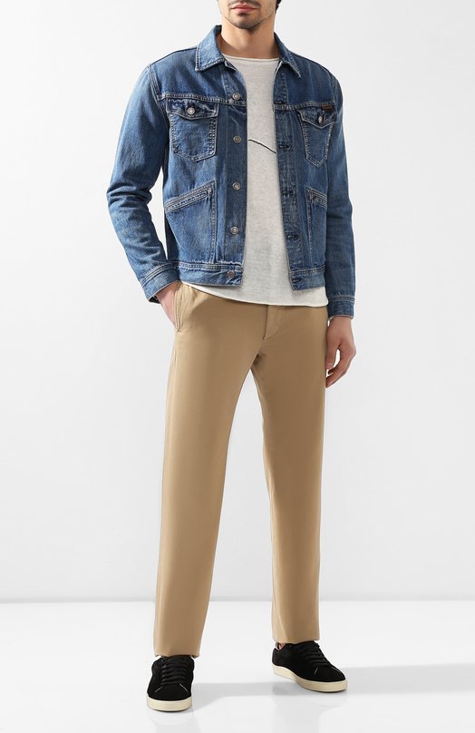 фото Хлопковые брюки rrl