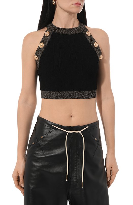 фото Топ из вискозы balmain