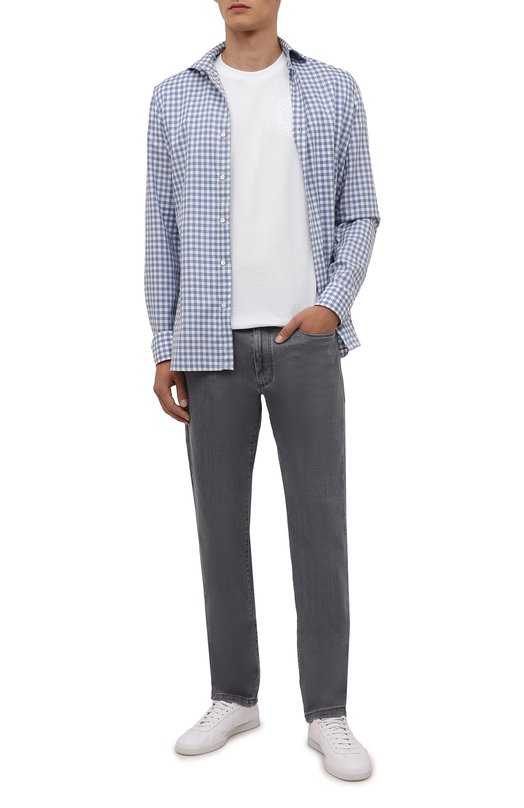 фото Джинсы прямого кроя loro piana