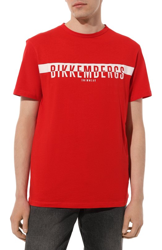 фото Хлопковая футболка dirk bikkembergs