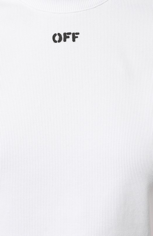 фото Хлопковая футболка off-white