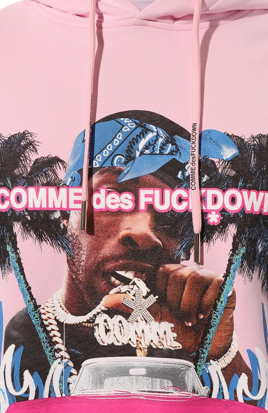 фото Хлопковое худи comme des fuckdown