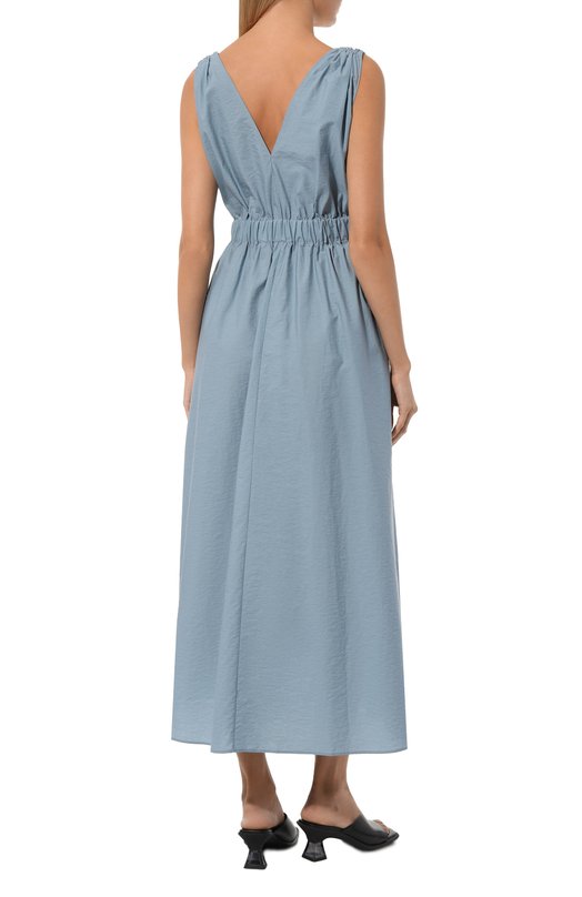 фото Хлопковое платье brunello cucinelli