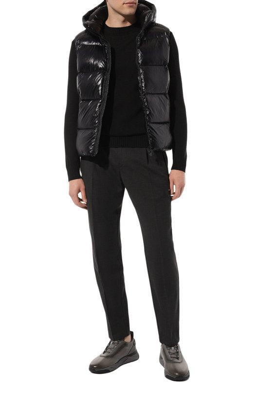 фото Кожаные кроссовки santoni