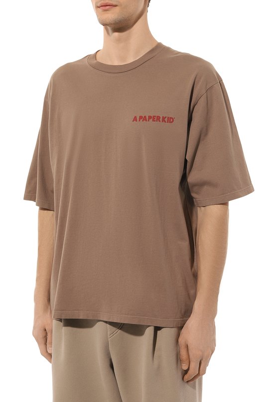 фото Хлопковая футболка a paper kid
