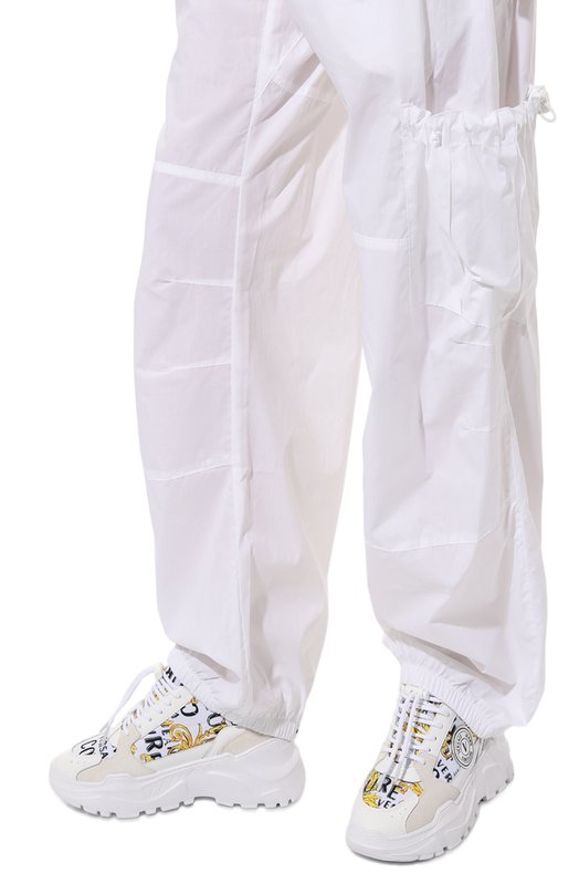 фото Комбинированные кроссовки versace jeans couture