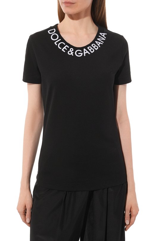 фото Хлопковая футболка dolce & gabbana