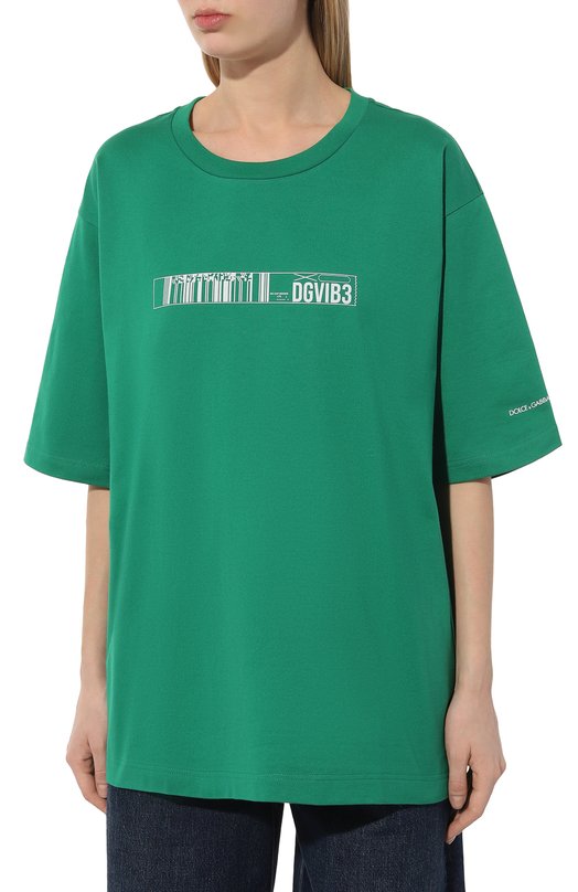 фото Хлопковая футболка dolce & gabbana