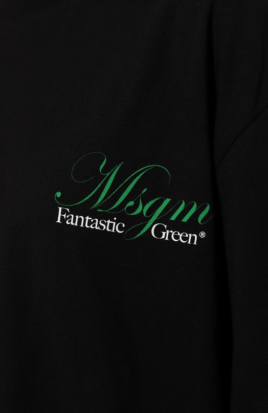 фото Хлопковая футболка msgm