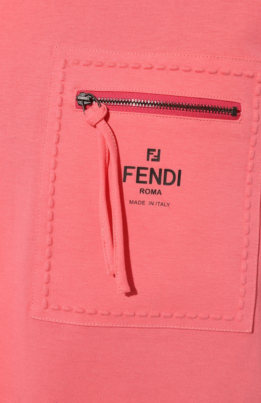 фото Хлопковая футболка fendi