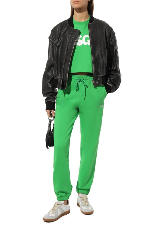 фото Хлопковая футболка msgm