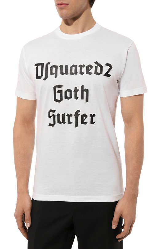 фото Хлопковая футболка dsquared2
