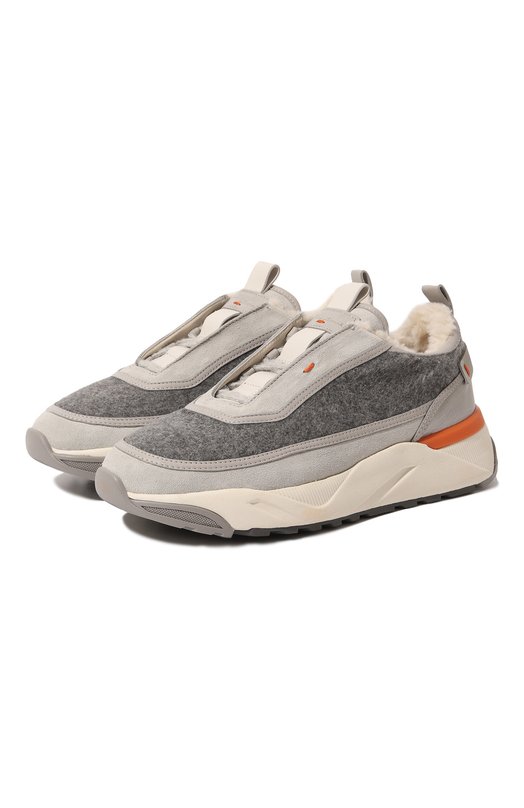 фото Комбинированные кроссовки santoni