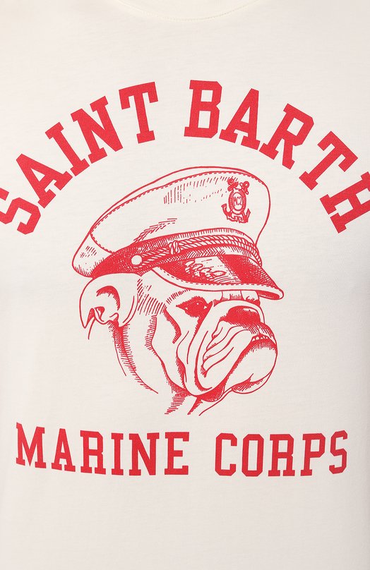 фото Хлопковая футболка mc2 saint barth