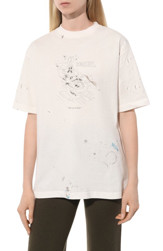 фото Хлопковая футболка domrebel