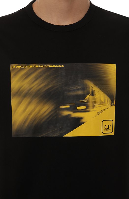 фото Хлопковая футболка c.p. company