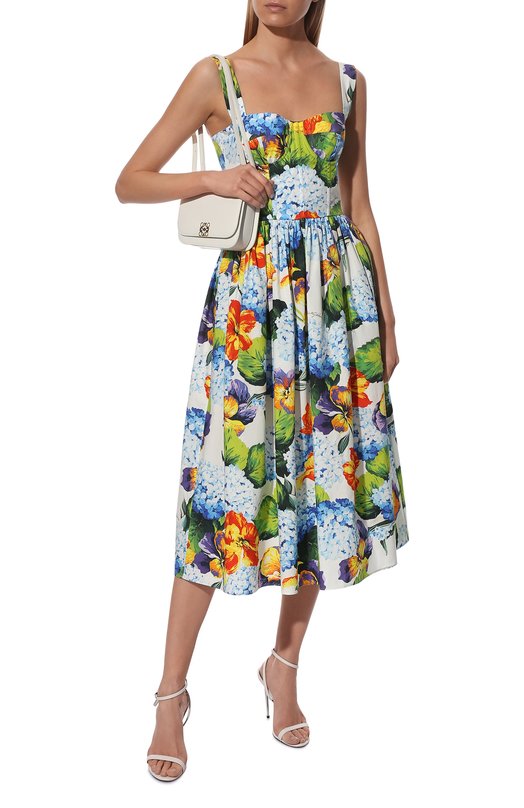 фото Хлопковое платье dolce & gabbana