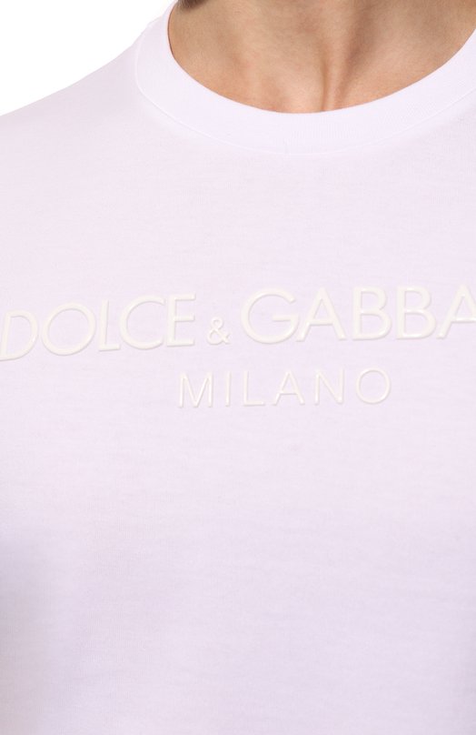 фото Хлопковая футболка dolce & gabbana