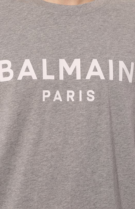 фото Хлопковая футболка balmain