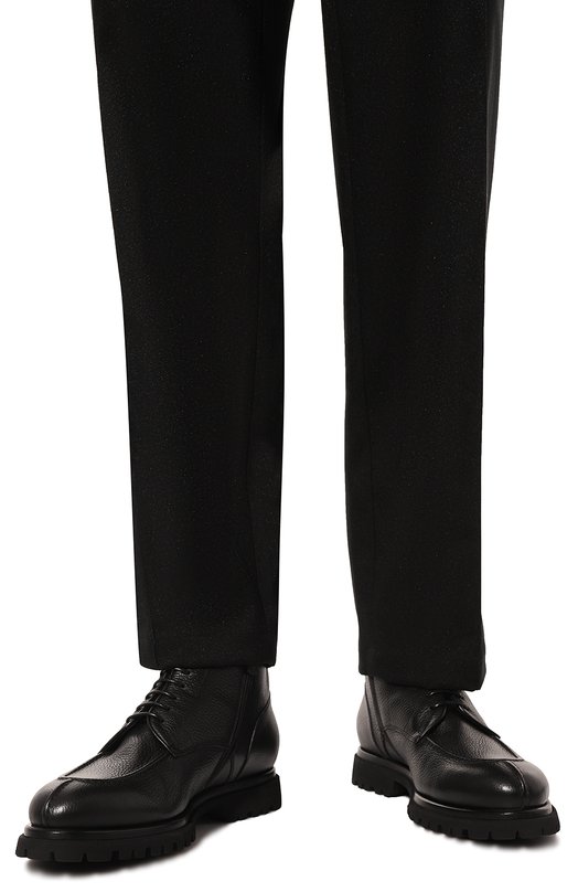 фото Кожаные ботинки must