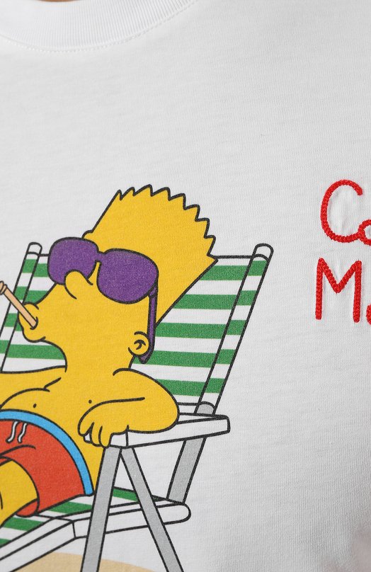 фото Хлопковая футболка mc2 saint barth