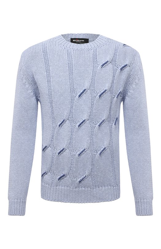 фото Свитер из хлопка и льна kiton