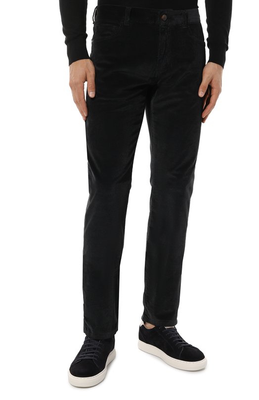 фото Хлопковые брюки canali