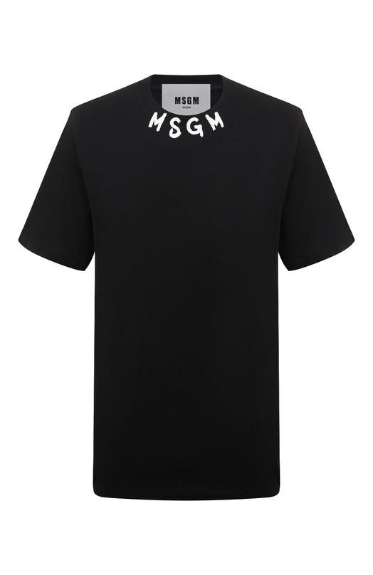 фото Хлопковая футболка msgm