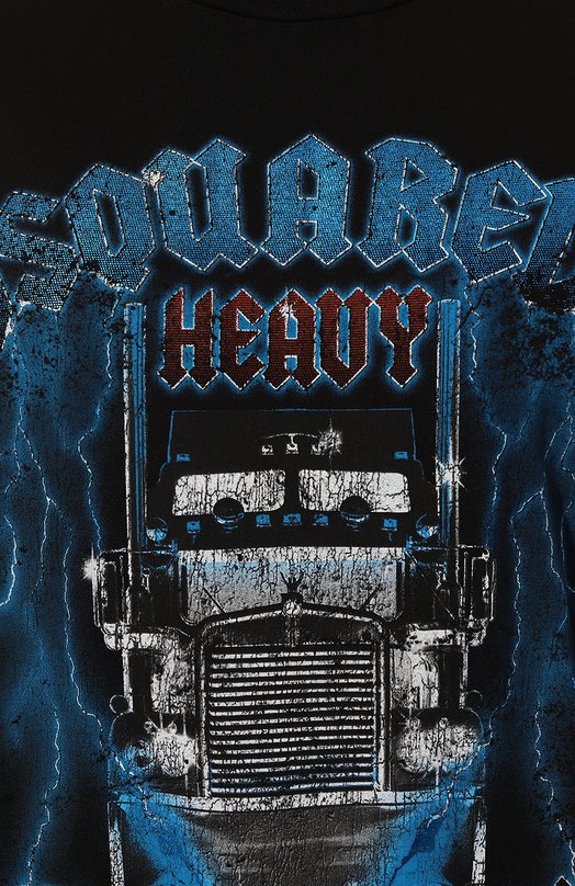 фото Хлопковая футболка dsquared2