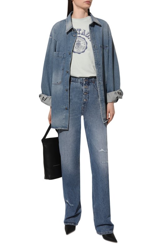 фото Хлопковая футболка denimist