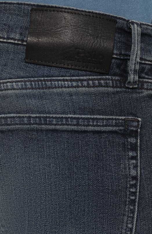 фото Джинсы прямого кроя с потертостями polo ralph lauren