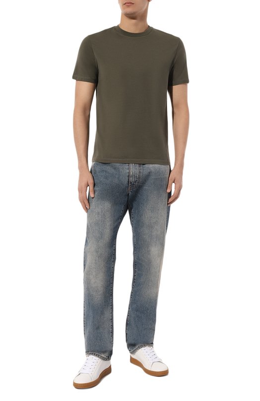 фото Хлопковая футболка van laack