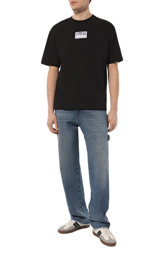 фото Хлопковая футболка comme des fuckdown