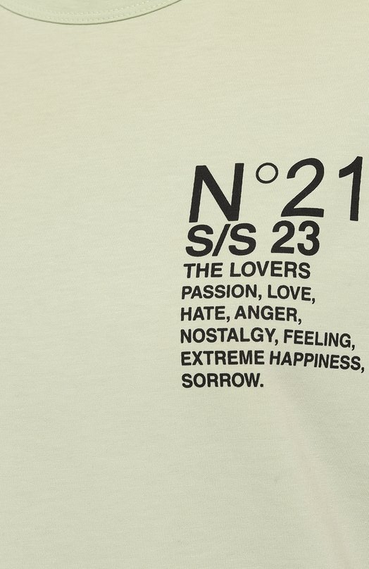 фото Хлопковая футболка n21