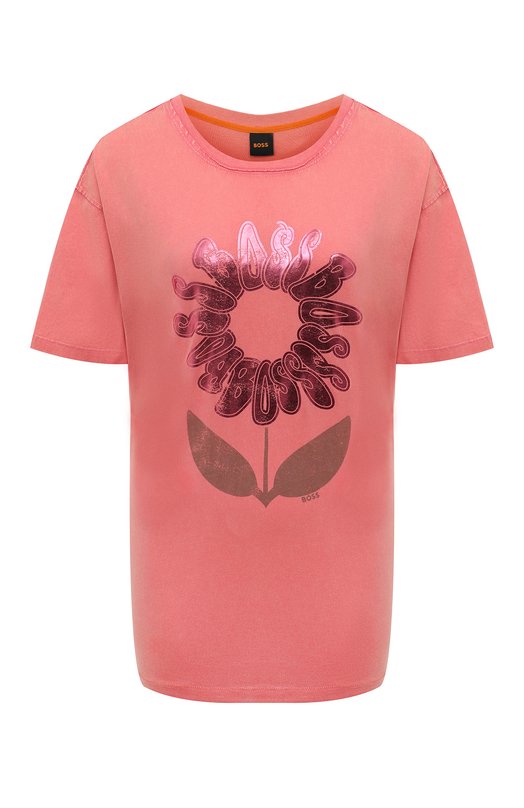 фото Хлопковая футболка boss