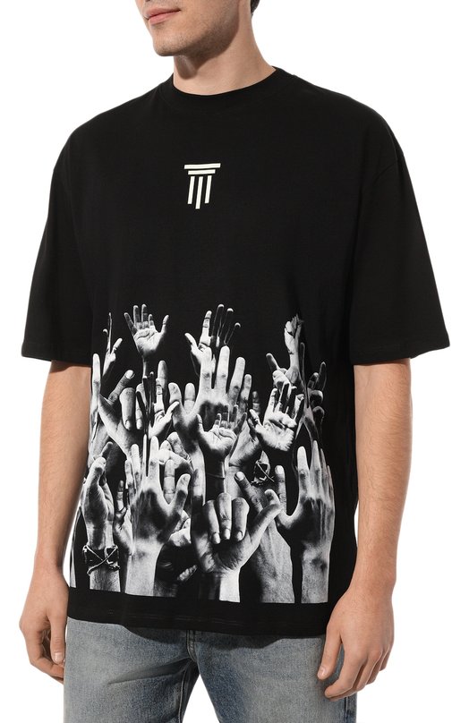 фото Хлопковая футболка diego venturino