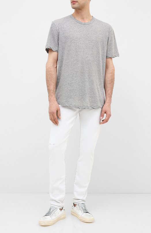 фото Хлопковая футболка james perse