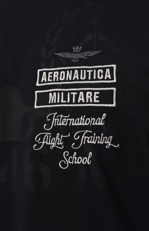 фото Хлопковая футболка aeronautica militare