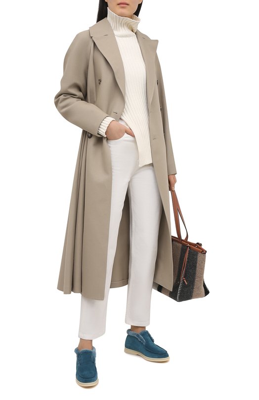 фото Замшевые ботинки open walk loro piana