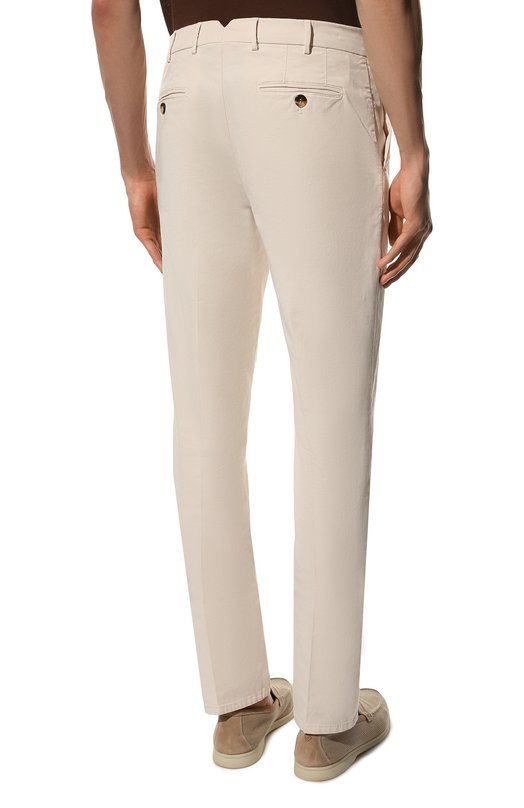 фото Хлопковые брюки brunello cucinelli