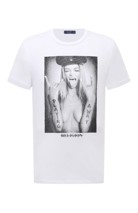 фото Хлопковая футболка religion