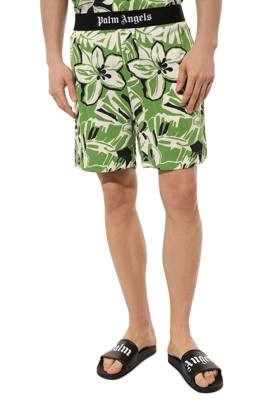 фото Шорты из вискозы palm angels