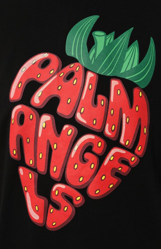 фото Хлопковая футболка palm angels