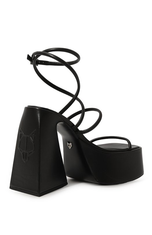 фото Кожаные босоножки angel naked wolfe