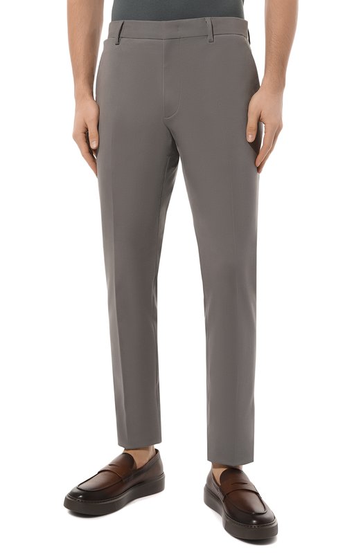 фото Хлопковые брюки ermenegildo zegna