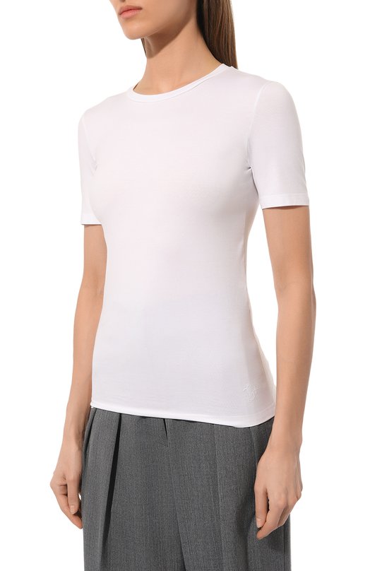 фото Хлопковая футболка jil sander