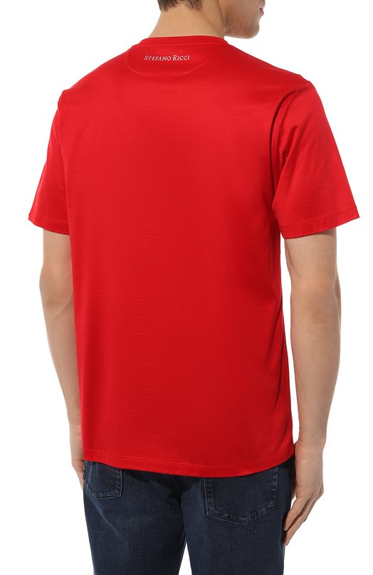фото Хлопковая футболка stefano ricci