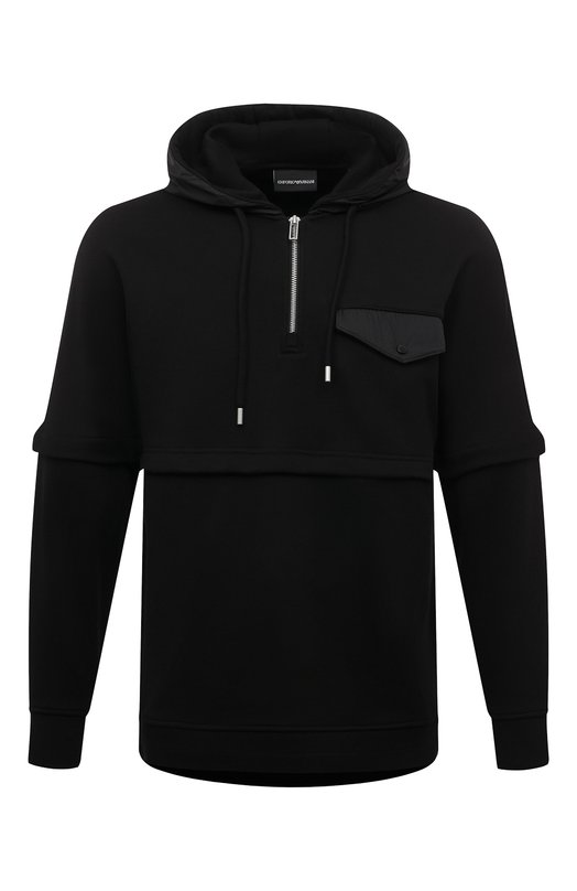 фото Хлопковое худи emporio armani