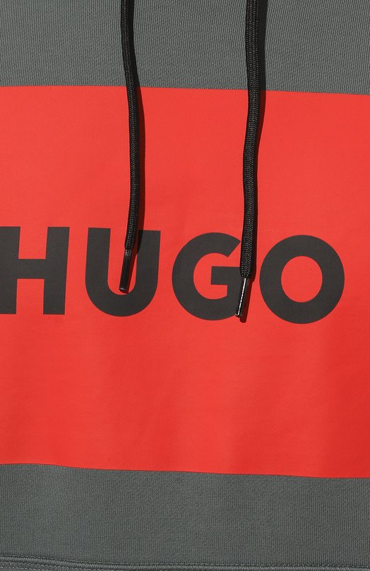 фото Хлопковое худи hugo